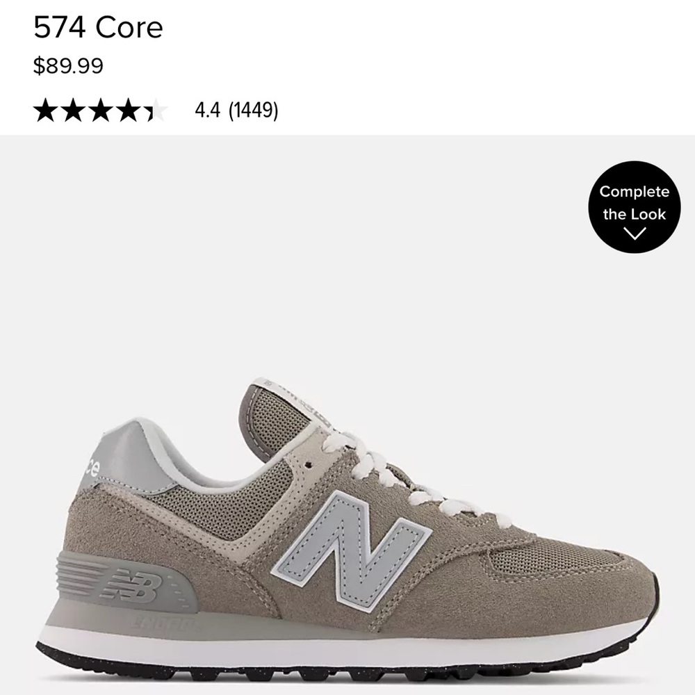 COPY - Perfect condition worn once new balances 574 core women’s shoes